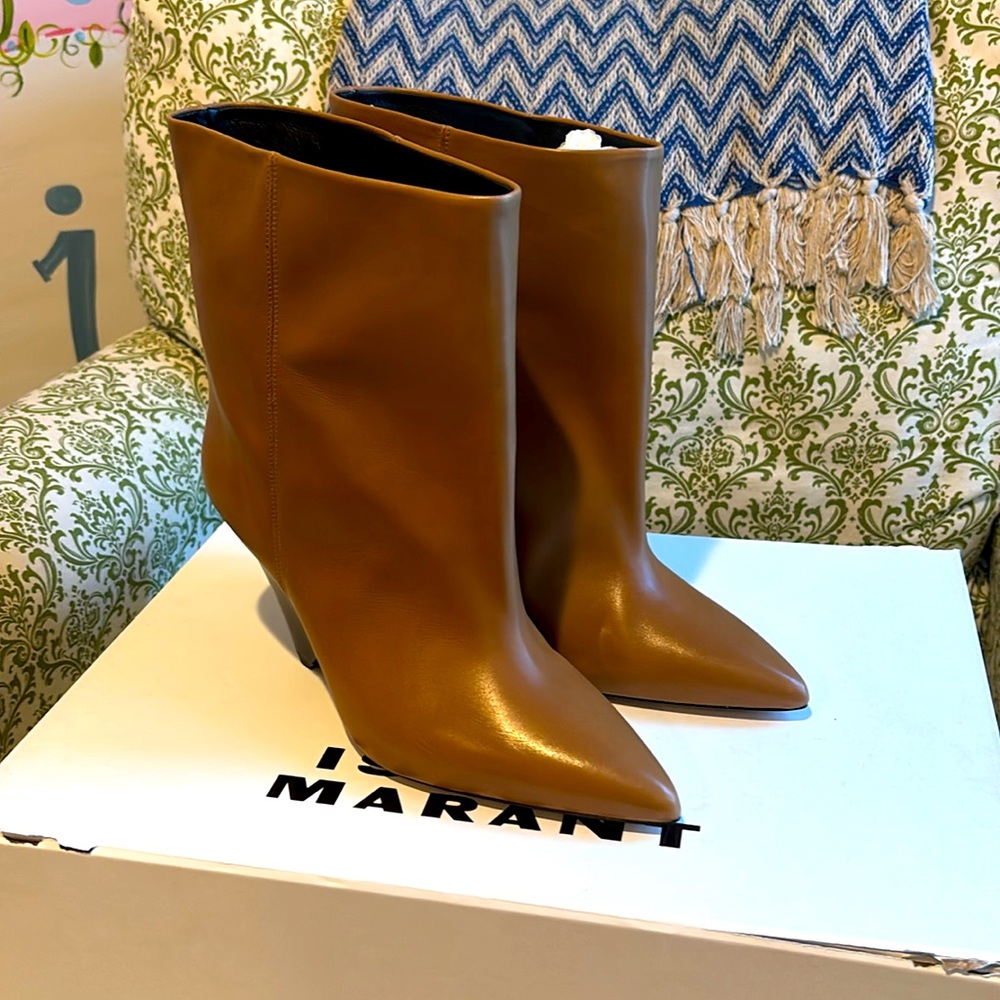 Isabel Marant Miyako booties in Havana - size 39